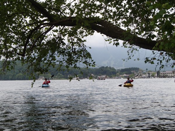 Lake Nojiri half day  Kayak Tour