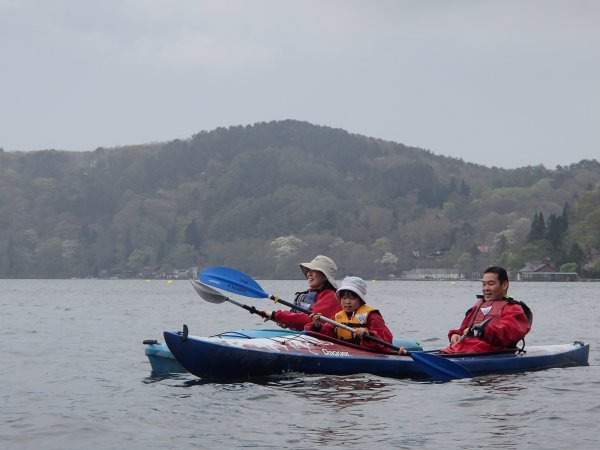 Lake Nojiri half day  Kayak Tour