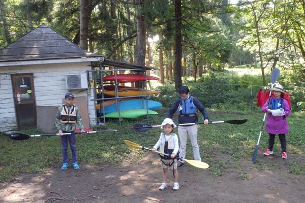 Lake Nojiri half day  Kayak Tour